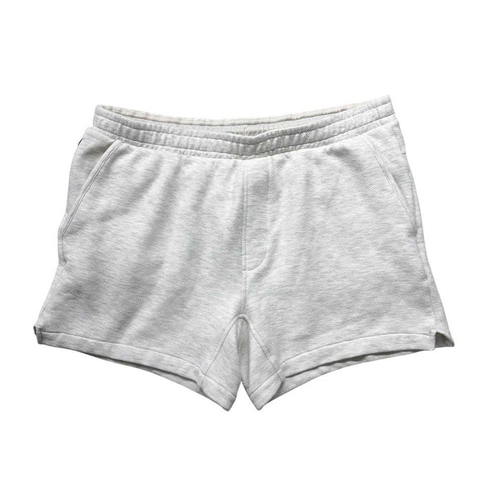 American Eagle AE 24/7‎ Shorts Mens Large Gray Textured Knit Athletic Lounge L